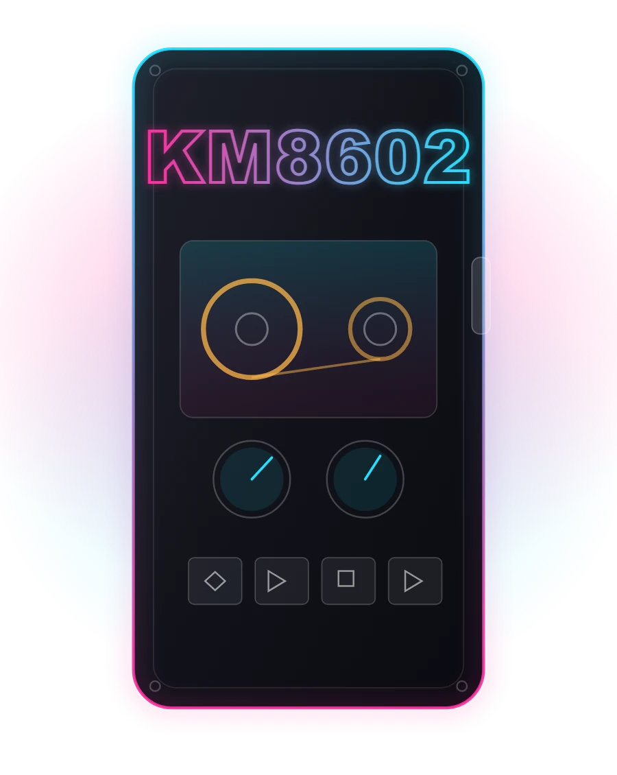 KM8602 桌面随身听